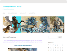 Tablet Screenshot of mermaiddecorations.com